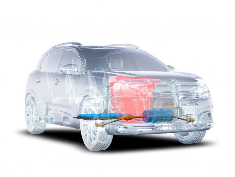 Схема Citroen C5 Aircross SUV Hybrid 2019 года  (WW) (фото 47 из 49)